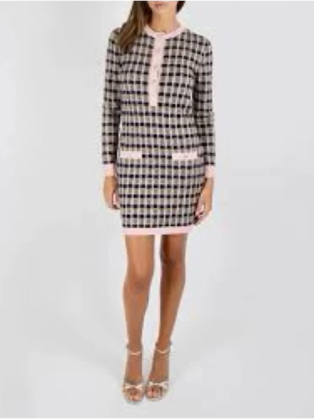 CHANEL Cashmere Shift Dress – 21B Collection (Pre-Fall 2021)